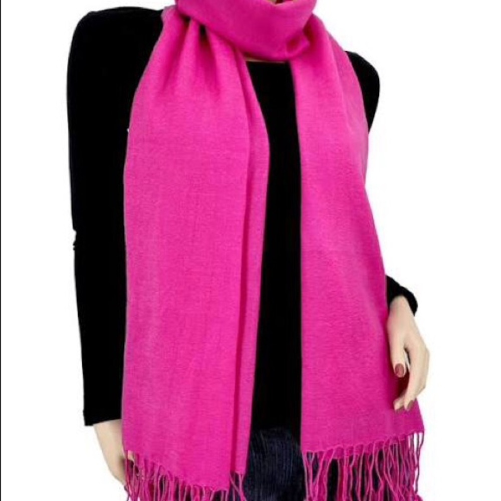 100% Pashmina (Cashmere) Shawl Wrap Scarf  NWOT